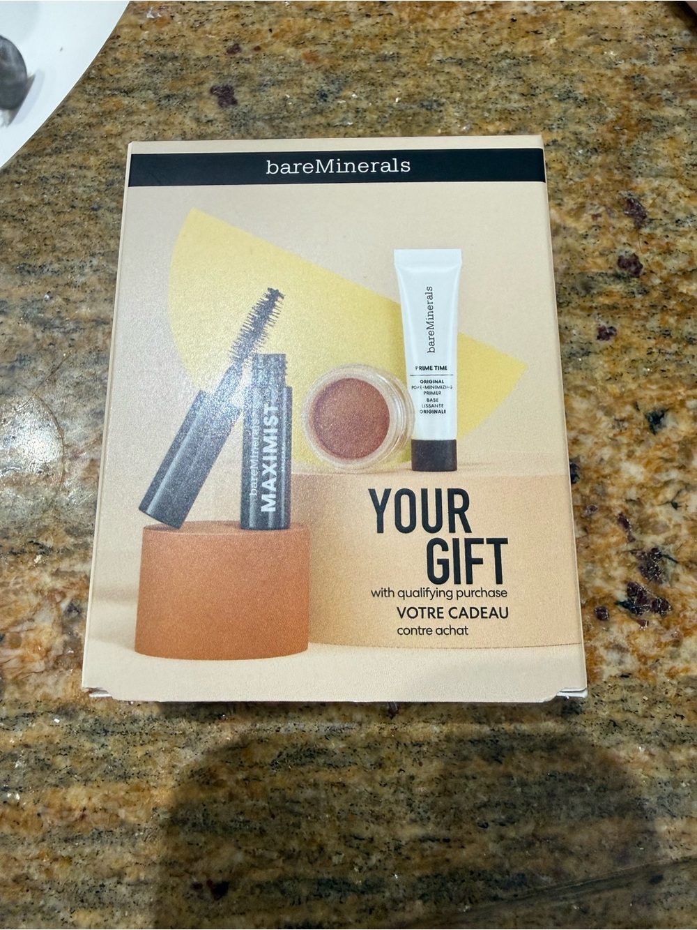 bareMinerals Mascara & Primer Gift Set in Neutral Beige and Cream